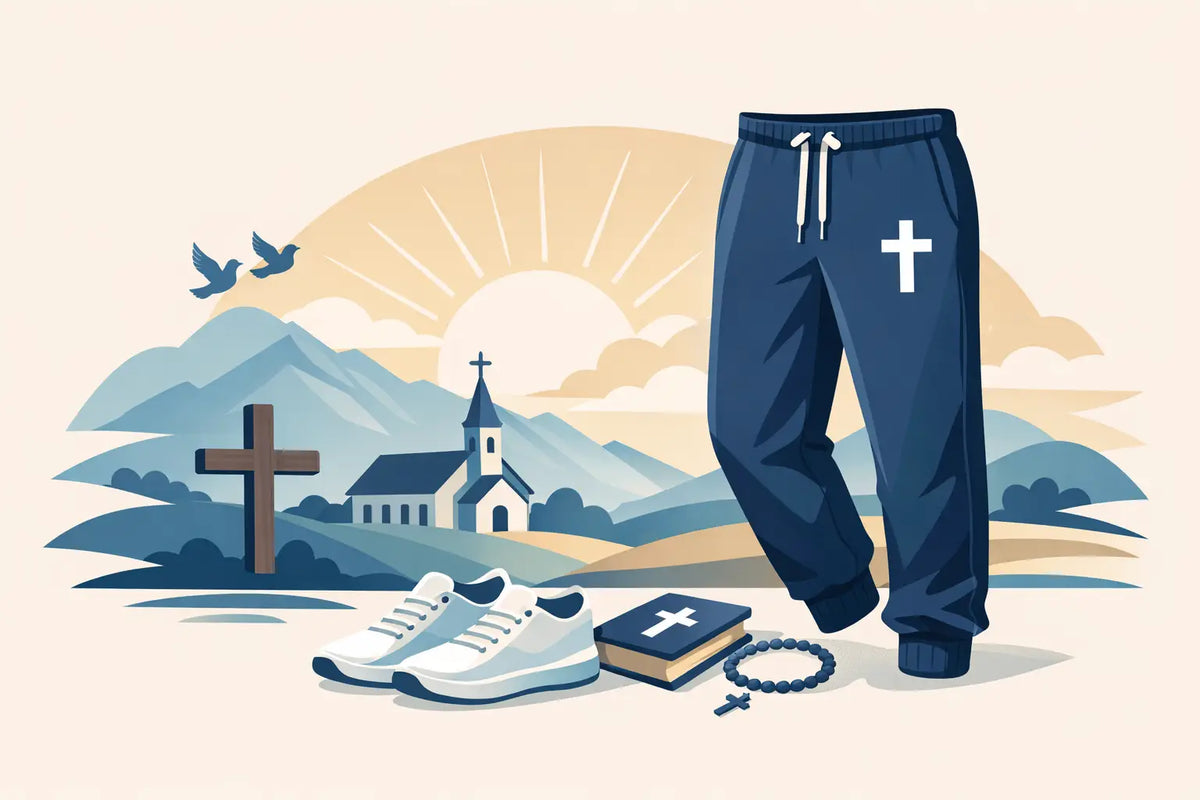 Premium Christian Sweatpants, Set Apart