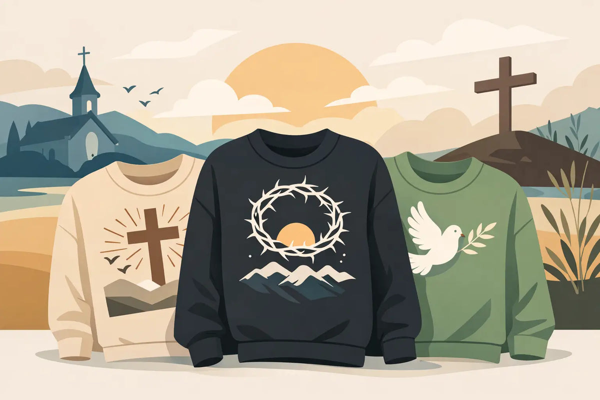 Best Christian Graphic Sweatshirts for the Set Apart